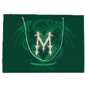 悪意のある家紋グラフィック ラージペーパーバッグ (裏面)