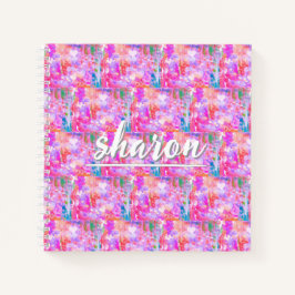 悪意のある抽象デザインスパイラルノート ノートブック