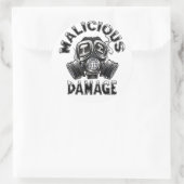 悪意のある損傷のガスマスクシール ラウンドシール (バッグ)