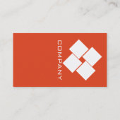 悪意-モダンな名刺 名刺 (裏面)