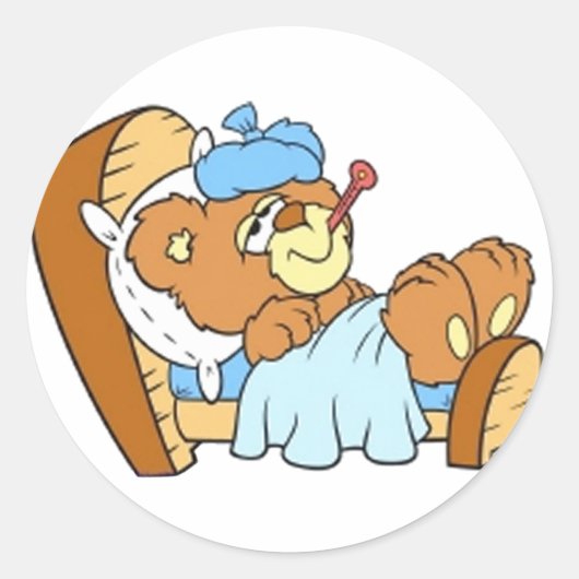 悪感じい ラウンドシール (正面)