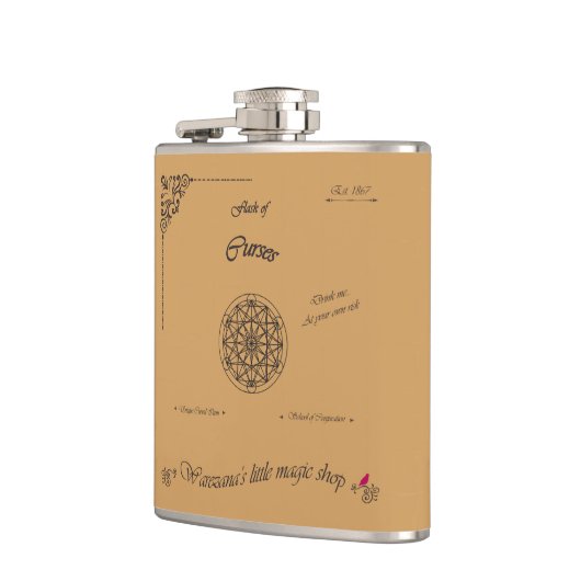 悪態のフラスコ フラスク (左)