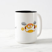 悪態! 失敗再度 ツートーンマグカップ (正面右)