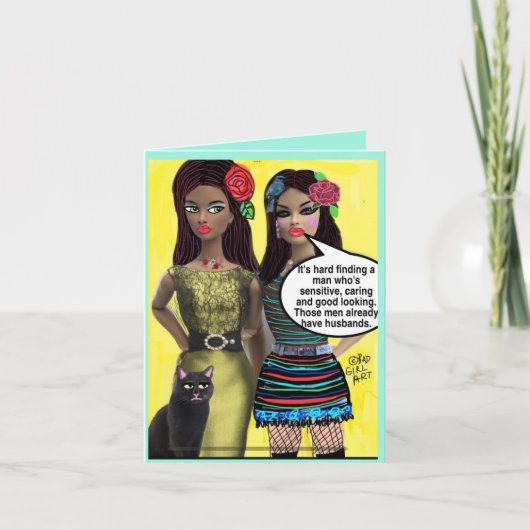 悪数々の女芸の目的札 カード (正面)