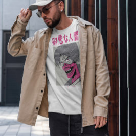 悪日本の物ダークアニメ Tシャツ