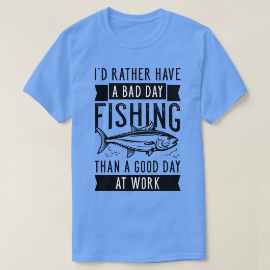 悪日魚釣り2 Tシャツ (デザイン正面)