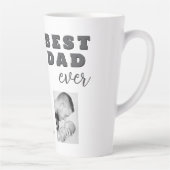 悪最高のいEver Father's Day 2 Photo Collage カフェラテマグ (右)