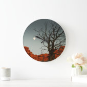 悪月 ラージ壁時計 (ホーム)