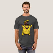 悪熱狂するおもしろいキャラクター Tシャツ (正面フル)