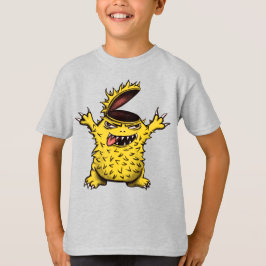 悪熱狂するカッコいいキャラクター Tシャツ