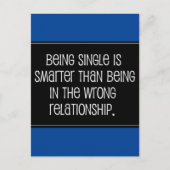 悪独身のい頭が切れることよりも ポストカード (正面)