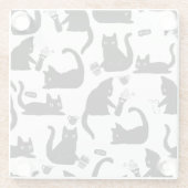 悪猫が物 ガラスコースター (裏面)