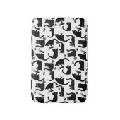 悪猫が物 バスマット (正面縦)