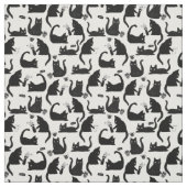 悪猫が物 ファブリック (見本)