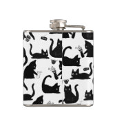悪猫が物 フラスク (裏面)