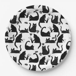 悪猫が物 ペーパープレート