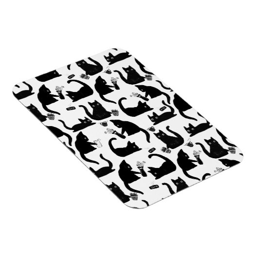 悪猫が物 マグネット (右側)