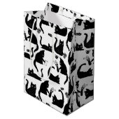 悪猫が物 ミディアムペーパーバッグ (正面アングル)