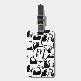 悪猫が物 ラゲッジタグ