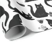 悪猫が物 ラッピングペーパー (ロールコーナー)