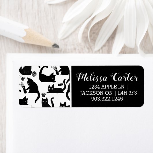 悪猫が物 ラベル (インサイチュ)