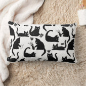 悪猫が物 ランバークッション (ブランケット)