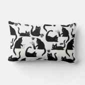 悪猫が物 ランバークッション (裏面)