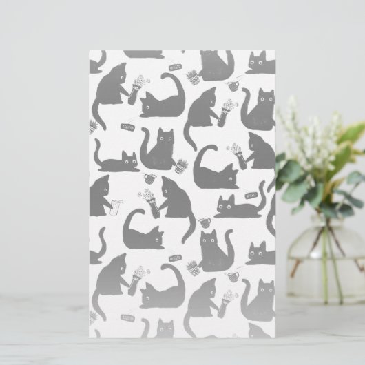 悪猫が物 便箋 (スタンド正面)