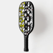 悪猫の漬物ボールパドル ピックルボールラケット (左)