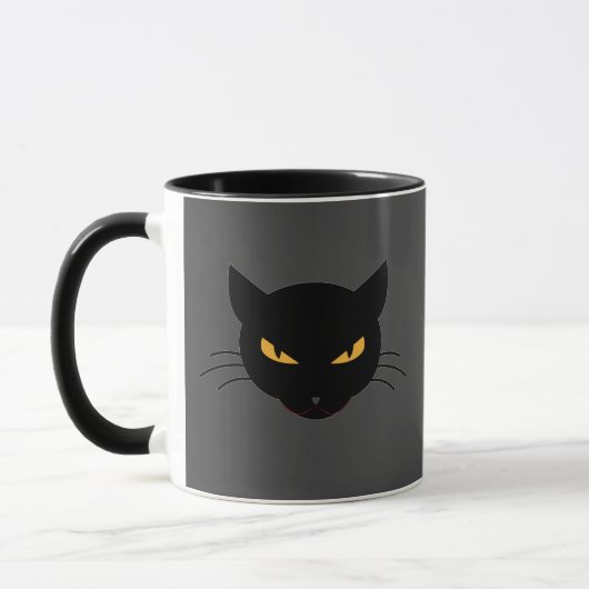 悪猫 マグカップ (左)