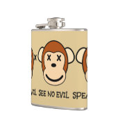 悪猿を聞かないで下さい フラスク (左)