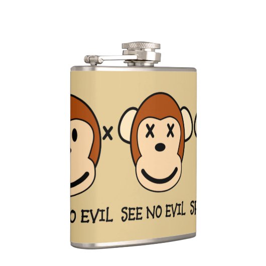 悪猿を聞かないで下さい フラスク (右)