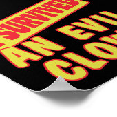 悪生き延びのピエロ ポスター (角)