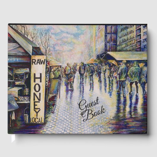 悪生まれい兆候の下で ゲストブック (正面)