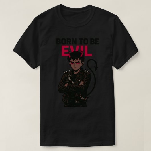 悪生まれである Tシャツ (デザイン正面)
