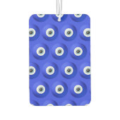 悪眼チャームに対する幸運 カーエアーフレッシュナー (裏面)