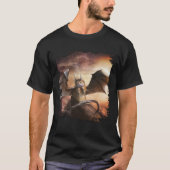 悪竜子猫 Tシャツ (正面)