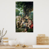 悪習の寓話1529年～30年 ポスター (キッチン)