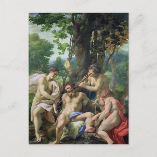 悪習の寓話1529年～30年 ポストカード (正面)