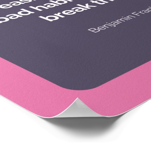 悪習を防ぐ ポスター (角)