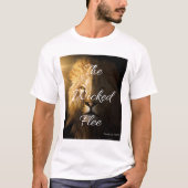 悪者は箴言28:1を逃れるユニセックス Tシャツ (正面)