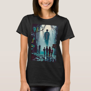 悪者を追いかける(バージョン2) Tシャツ