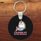 悪臭でしわを出す キーホルダー (正面)