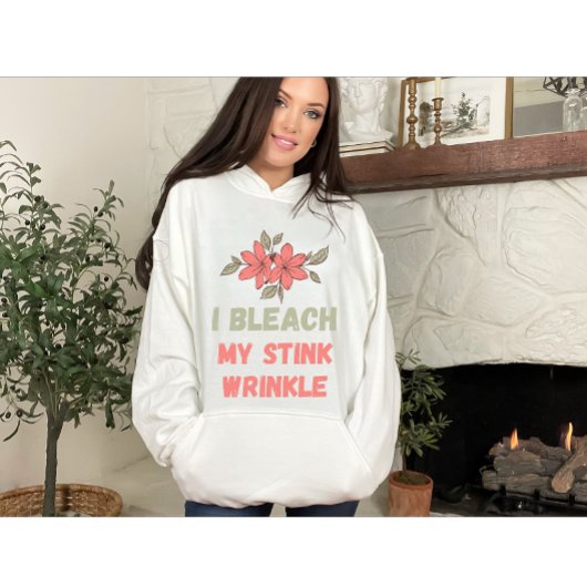 悪臭でしわを出す トライブレンドＴシャツ