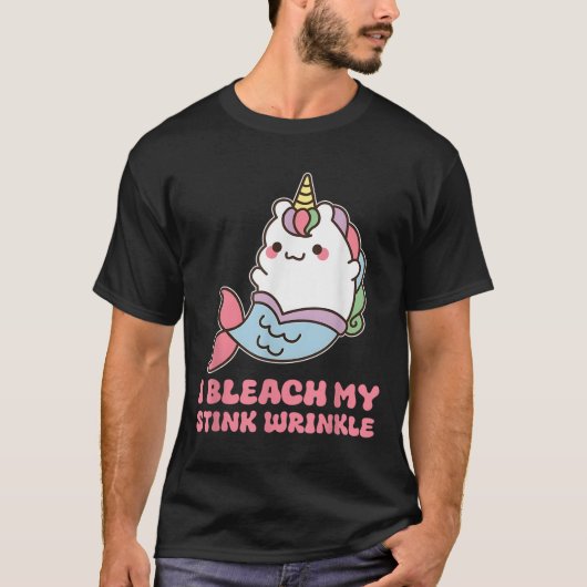 悪臭でしわを出す Tシャツ (正面)