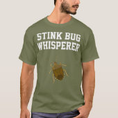 悪臭の虫Entomology stink bug Tシャツ (正面)