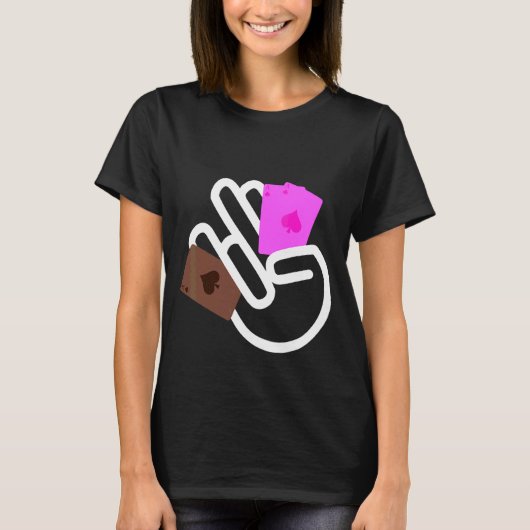 悪臭Dにおけるピンク1のショッカー2いけな Tシャツ (正面)