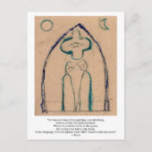 悪行と正アイディアを超越して。 ポストカード (正面)