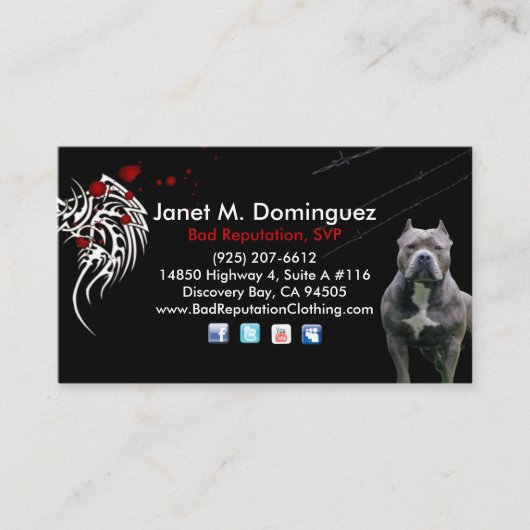 悪評SVP名刺 名刺 (正面)