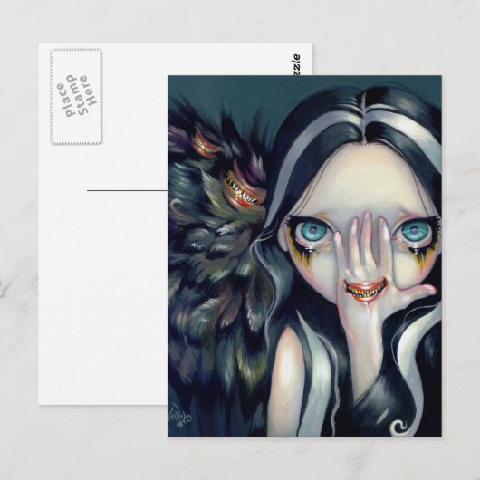 悪話いハガキ ポストカード (正面/裏面)